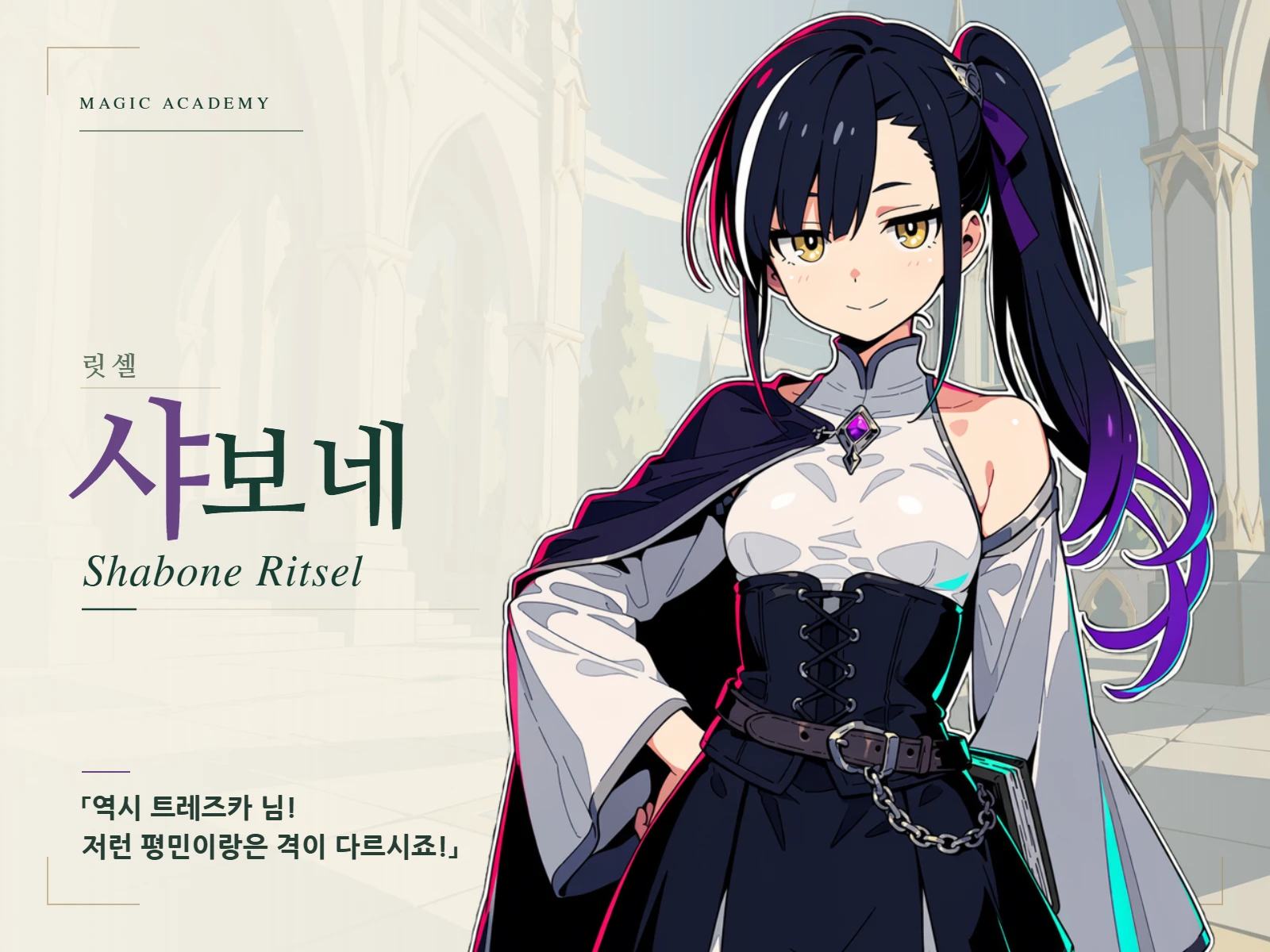 샤보네의 캐릭터 카드